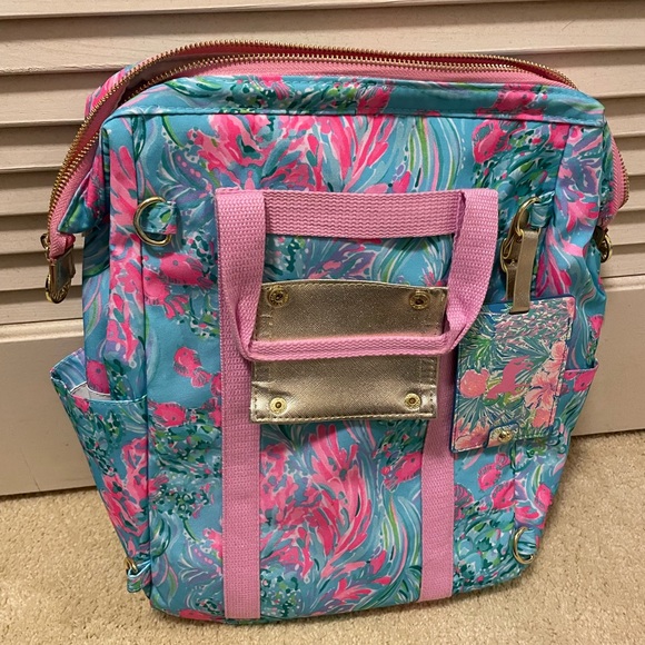 Lilly Pulitzer cooler backpack - Picture 3 of 5